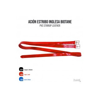 ACIÓN ESTRIBO INGLESA BIOTANE 810 145cm NEGRO