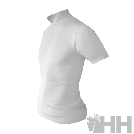 POLO CONCURSO LEXHIS ALBA MANGA CORTA MUJER