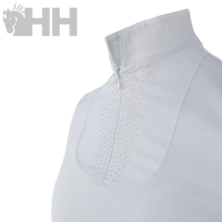 POLO CONCURSO LEXHIS ALBA MANGA CORTA MUJER