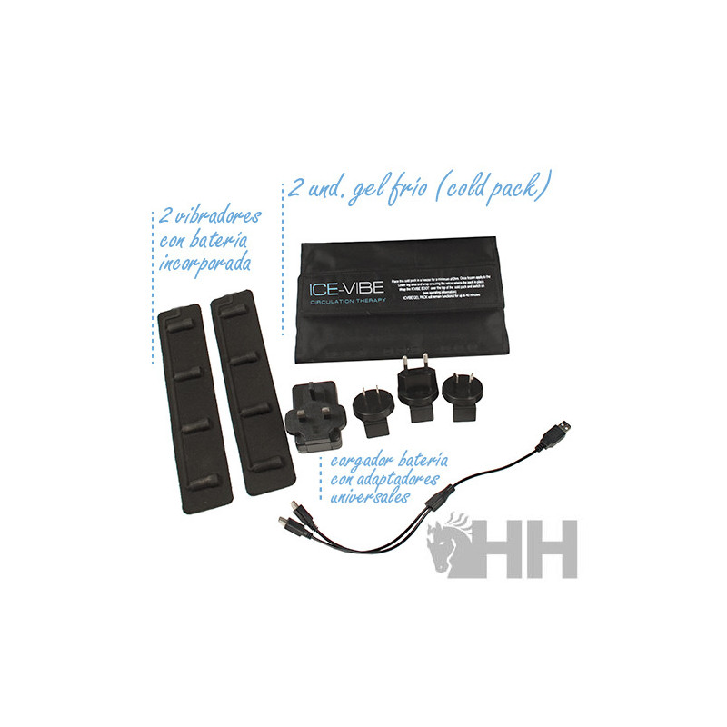 PROTECTOR HORSEWARE ICE-VIBE (SET COMPLETO) TENDON