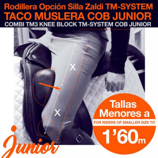 RODILLERA OPCIÓN SILLA ZALDI TM-S TACO MUSLERA