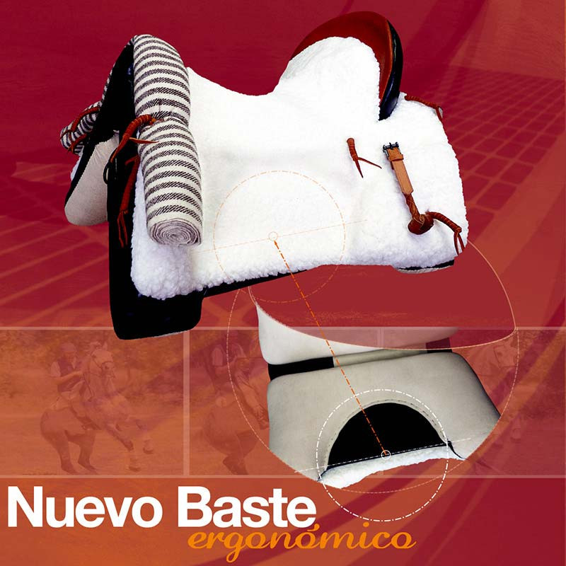 BASTE VAQUERA ERGONÓMICO OPCIÓN SILLA ZALDI