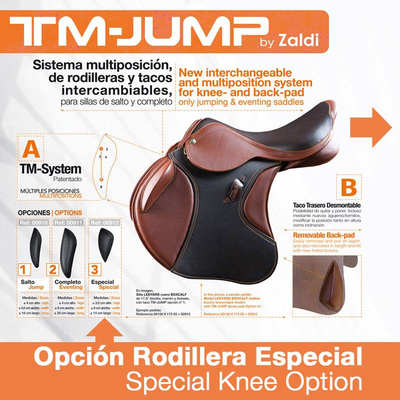 RODILLERA OPCIÓN SILLA ZALDI TM-JUMP Nº3
