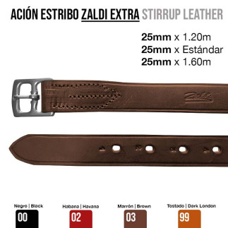 ACIÓN ESTRIBO ZALDI EXTRA 25mm
