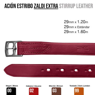 ACIÓN ESTRIBO ZALDI EXTRA 29mm