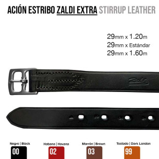 ACIÓN ESTRIBO ZALDI EXTRA 29mm