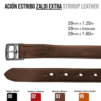 ACIÓN ESTRIBO ZALDI EXTRA 29mm