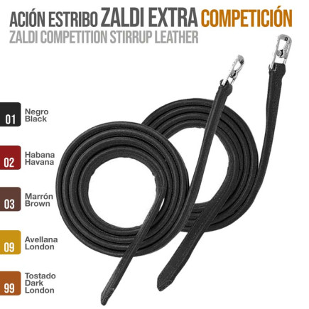 ACIÓN ESTRIBO ZALDI EXTRA COMPETICIÓN