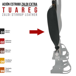 ACIÓN ESTRIBO ZALDI EXTRA TUAREG