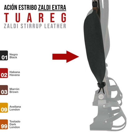ACIÓN ESTRIBO ZALDI EXTRA TUAREG