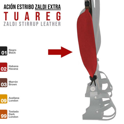 ACIÓN ESTRIBO ZALDI EXTRA TUAREG