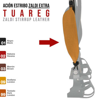 ACIÓN ESTRIBO ZALDI EXTRA TUAREG
