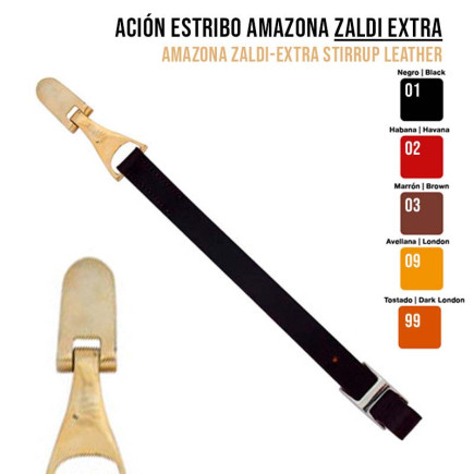 ACIÓN ESTRIBO AMAZONA ZALDI EXTRA