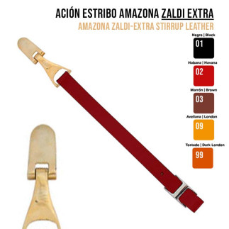 ACIÓN ESTRIBO AMAZONA ZALDI EXTRA