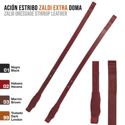 ACIÓN ESTRIBO ZALDI EXTRA DOMA