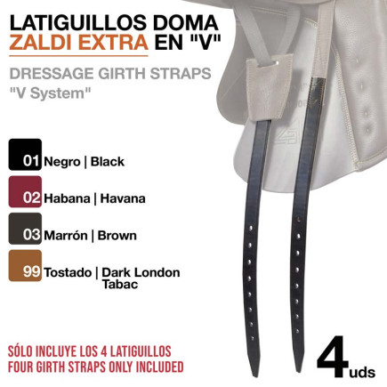 LATIGUILLOS DOMA ZALDI EXTRA EN "V" 4 unidades