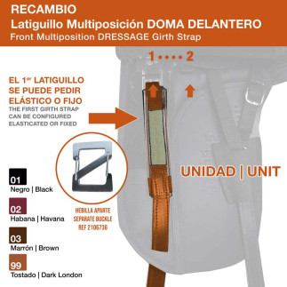 LATIGUILLO MULTIPOSICIÓN DOMA DELANTERO UNIDAD