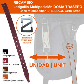LATIGUILLO MULTIPOSICIÓN DOMA TRASERO UNIDAD