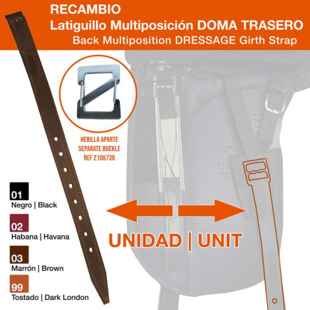 LATIGUILLO MULTIPOSICIÓN DOMA TRASERO UNIDAD