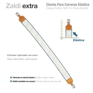 CINCHA PARA SILLA CARRERAS ELÁSTICA ZALDI EXTRA