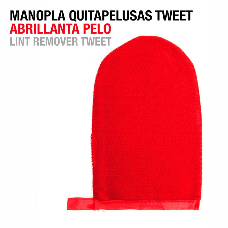 MANOPLA QUITAPELUSAS TWEET ABRILLANTA PELO