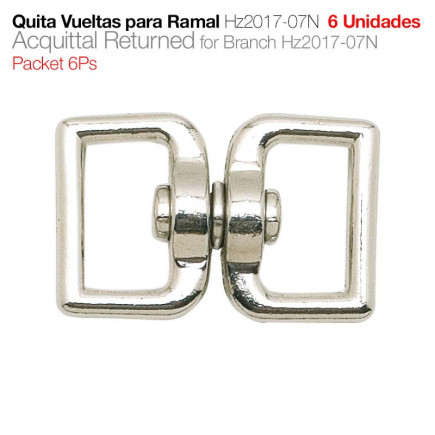 QUITA VUELTAS PARA RAMAL HZ2017-07N 6uds