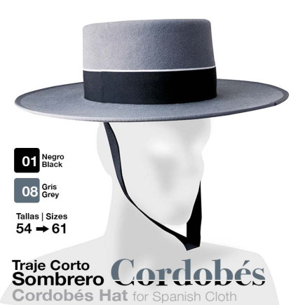 TRAJE CORTO SOMBRERO CORDOBÉS