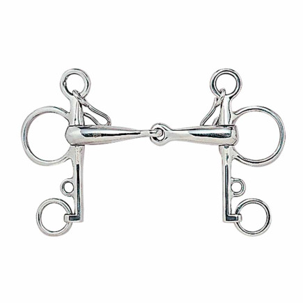 BOCADO PELHAM PARTIDO INOX 212503