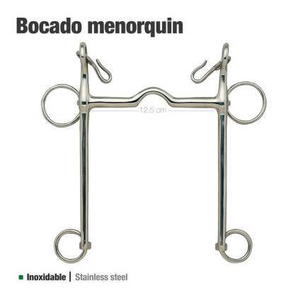 BOCADO MENORQUÍN INOX.2125212-50X81 12.5cm