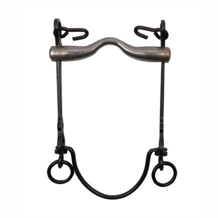 BOCADO VAQUERO ARTICULADO 7Ai PAVONADO 12.5cm