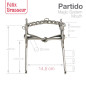 BOCADO FELIX BRASSEUR PARTIDO 004M01 14.5cm