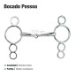 BOCADO PESSOA INOX ECONÓMICO 21826 12.5cm