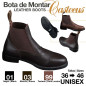 BOTINA CUERO CASTECUS ECONÓMICA