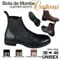 BOTINA CUERO CASTECUS ECONÓMICA