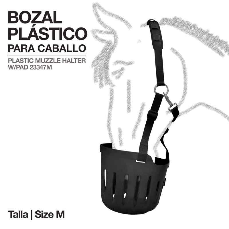 BOZAL PLÁSTICO PARA CABALLO 23347M