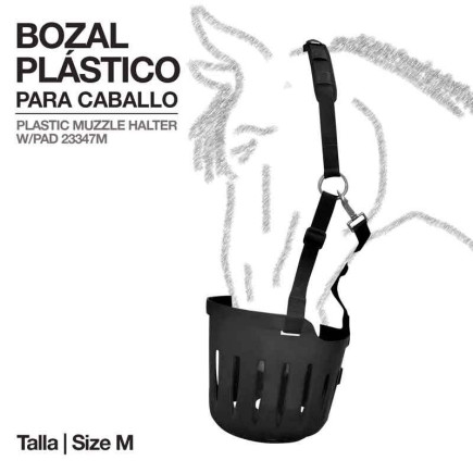 BOZAL PLÁSTICO PARA CABALLO 23347M