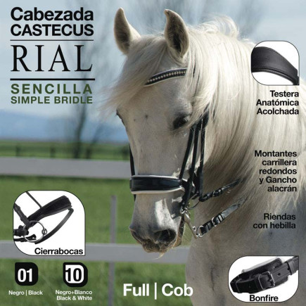 CABEZADA CASTECUS RIAL SENCILLA
