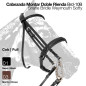 CABEZADA MONTAR DOBLE RIENDA BRD-10B