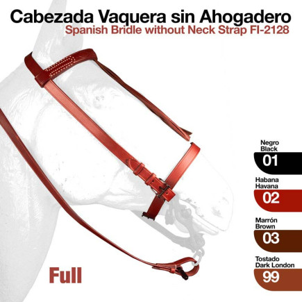 CABEZADA VAQUERA SIN AHOGADERO 2128