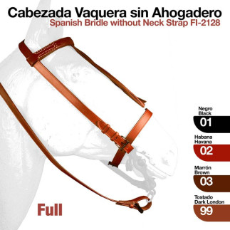 CABEZADA VAQUERA SIN AHOGADERO 2128