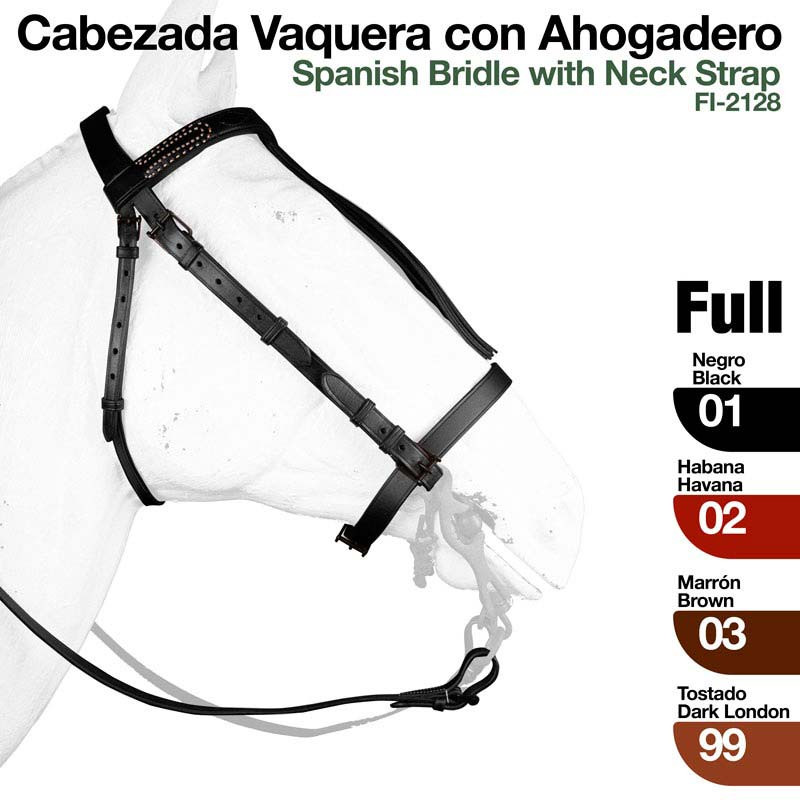 CABEZADA VAQUERA CON AHOGADERO 2128