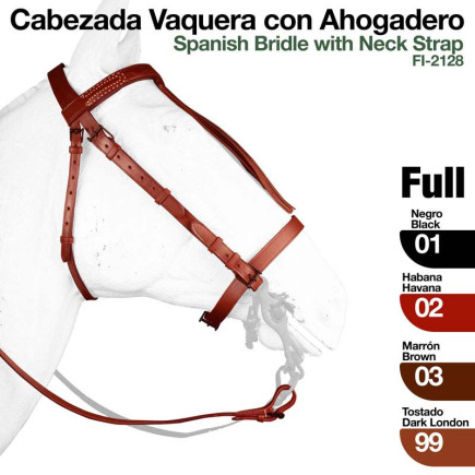 CABEZADA VAQUERA CON AHOGADERO 2128