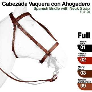 CABEZADA VAQUERA CON AHOGADERO 2128