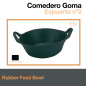 COMEDERO GOMA ESPUERTA 10cm x 40cm 11 litros