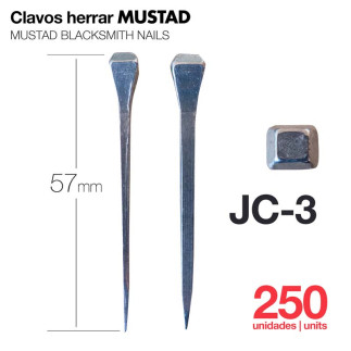 CLAVOS HERRAR MUSTAD 250uds JC-3