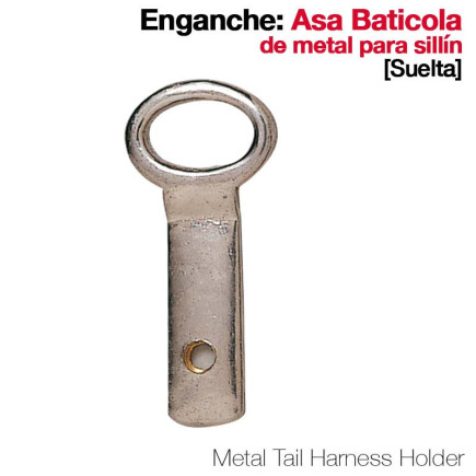 ENGANCHE ASA BATICOLA METAL SUELTA PARA SILLÍN
