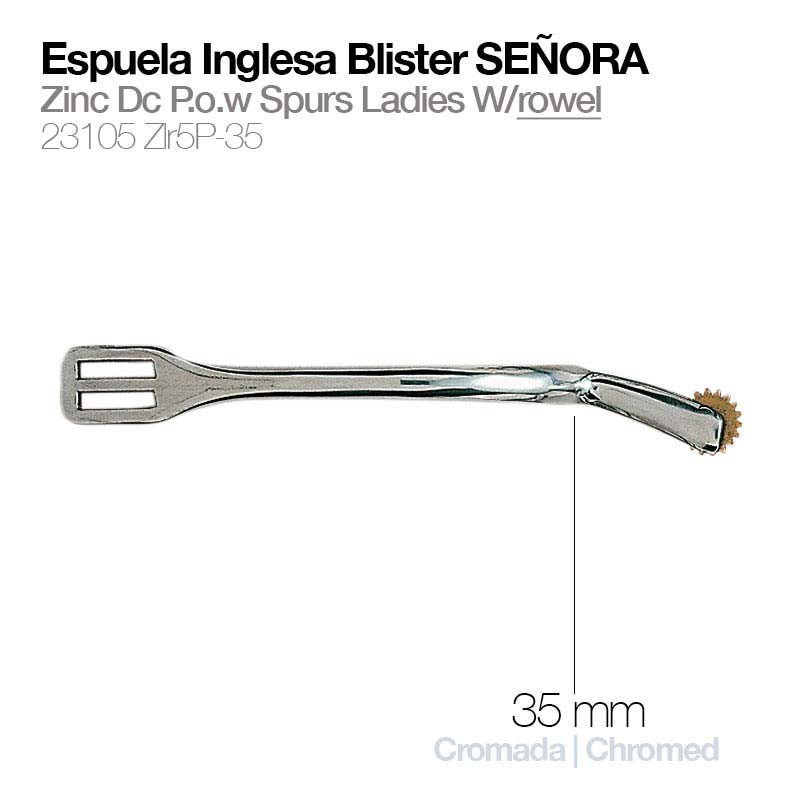 ESPUELA INGLESA BLISTER SEÑORA 23105-ZLR5P-35