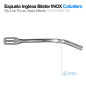 ESPUELA INGLESA BLISTER INOX CABALLERO 23105M5P-40