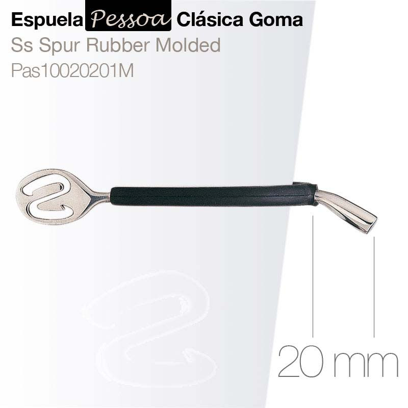 ESPUELA PESSOA CLÁSICA GOMA PAS10020201M 20mm
