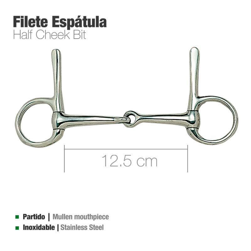 FILETE ESPÁTULA INOX PARTIDO 21401 12.5cm